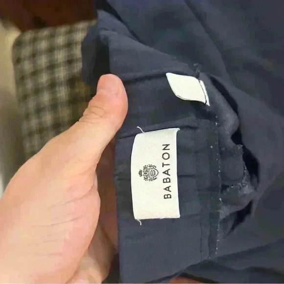 Aritzia Babaton Navy Trouser Pant - Picture 4 of 5